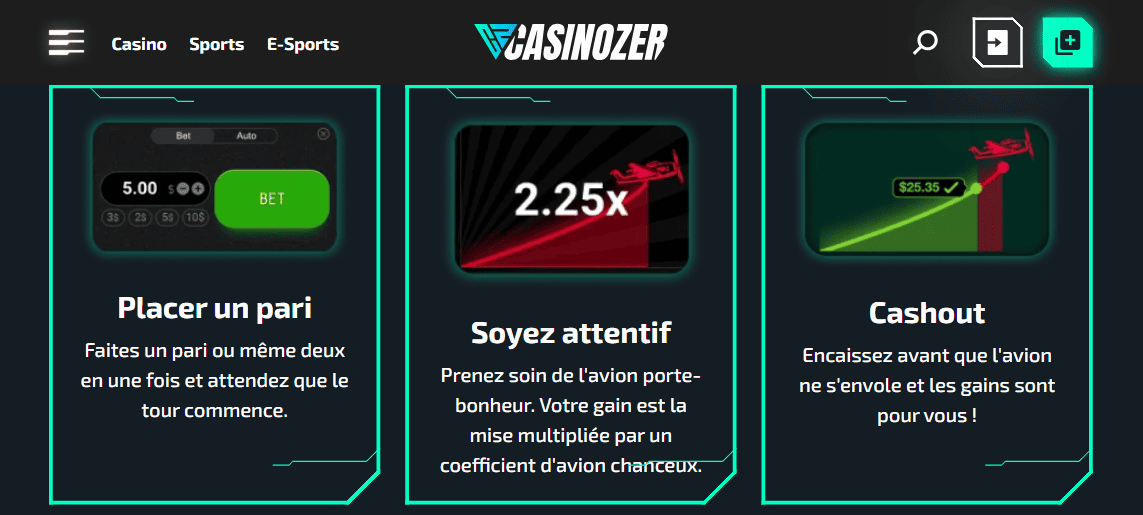 Aviator au Casino Zer Sérieux ZerCasino et Aviator pour le Plaisir